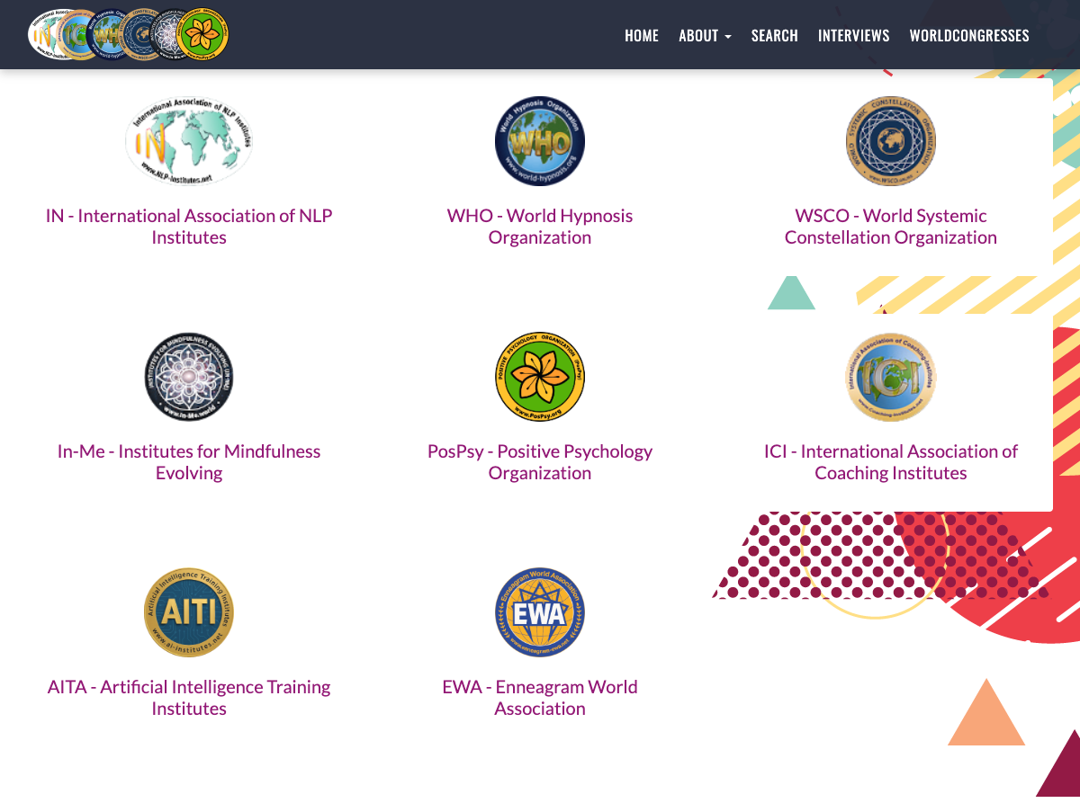 Eight "international associations" of Karl Nielsen under one roof